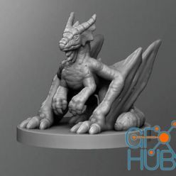 3D model ﻿Pseudodragon – 3D Print