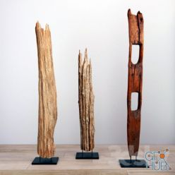 3D model Wood decor