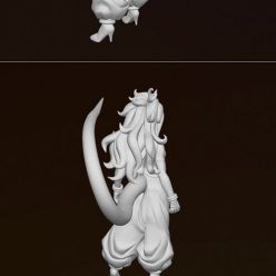 3D model Android 21 Dragon Ball Fighter Z – 3D Print