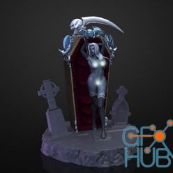 3D model Lady Death – 3D Print
