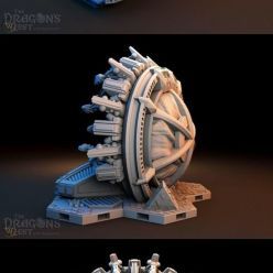 3D model Sci-Fi Warp Gate – 3D Print