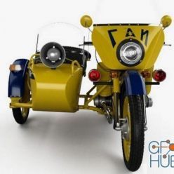 3D model Ural M67-36 P 1976