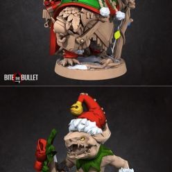 3D model Bite the Bullet - Bullet Town Christmas – 3D Print