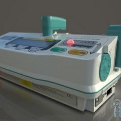 3D model Infusion Syringe Pumps