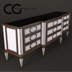 3D model Cabinet Montmartre Christopher Guy