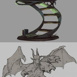 3D model Loot Studios Fantasy A Mad Mage's Experiments – 3D Print