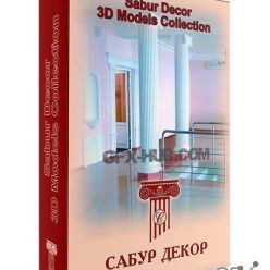 3D model Sabur Decor 3D Models Collection