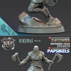 3D model Papsikels VIKINGS – 3D Print