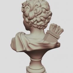 3D model Bust of Cupid and Elven maiden bust – 3D Print