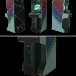 3D model ArtStation – Paperboy Arcade Game PBR
