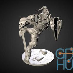 3D model Cyber Knight – 3D Print