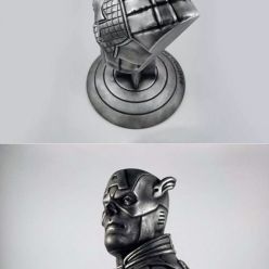 3D model Captain America bust – 3D Print