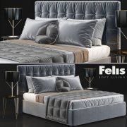 3D model Bed KARL by Felis