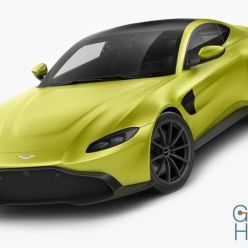3D model Aston Martin Vantage 2019
