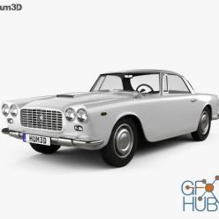 3D model Lancia Flaminia GT 3C 1963