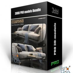 3D model 3DDD/3DSky PRO models – July 1 2020 (Megapack)