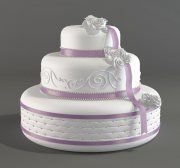 3D model Wedding cake