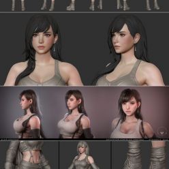 3D model Tifa Lockhart – 3D Print