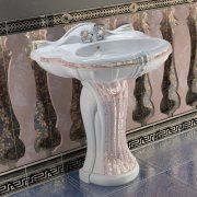 3D model Washbasin New Lord by Ceramica Ala