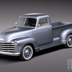 3D model TurboSquid – Chevrolet Pickup 1950