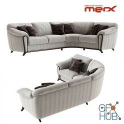 3D model Corner sofa Merx Anastasia