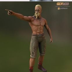 3D model ﻿The Techno Viking – 3D Print