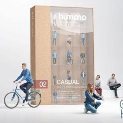 3D model Humano 3D People Vol. 02 Casual