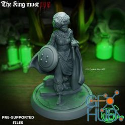 3D model ﻿Jendaya Bahati – 3D Print