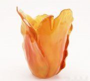 3D model Amber tulip vase by Daum