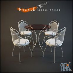 3D model Furniture set by Nuance design studio