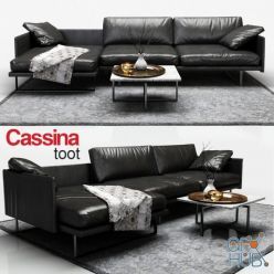 3D model Sofa Cassina toot