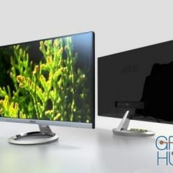 3D model Asus MX279H monitor (obj, fbx)