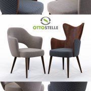 3D model Felliny and Hardin armchairs by Ottostelle