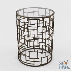 3D model Arteriors Ecko Table