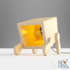 3D model Polywood table light DIY