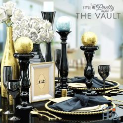 3D model Style me Pretty The Vault Tableware