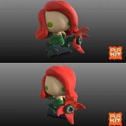 3D model PlaKit DC Poison Ivy – 3D Print