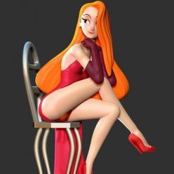 3D model ﻿Jessica Rabbit Fanart – 3D Print