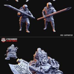 3D model Kyoushuneko Miniatures - Fantasy March 2022 – 3D Print