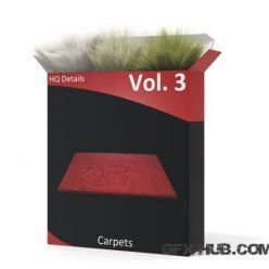 3D model HQ Details Vol 3 – Carpets