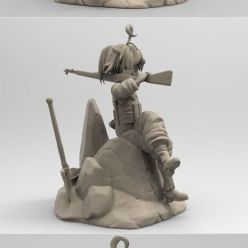 3D model Tanya von Degurechaff – 3D Print