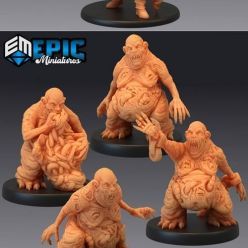 3D model Epic Minis - Deadly Sins – 3D Print
