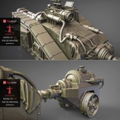 3D model Malcador Infernus Tank – 3D Print