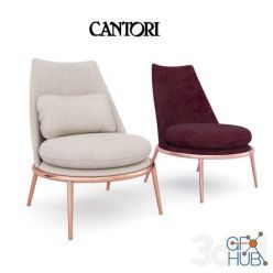 3D model Cantori arcmchair Aurora