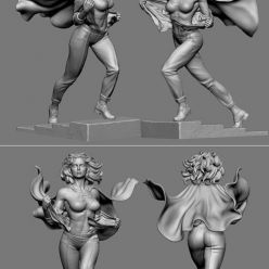 3D model Supergirl 2021 – 3D Print