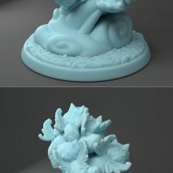 3D model Pomeranian Fairy Swarm – 3D Print