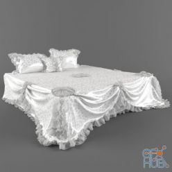 3D model Blanket for bed Halaza Gulay