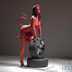 3D model Devil Car Demon for 3D Print