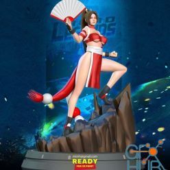 3D model Mai Shiranui -  King of Fighters