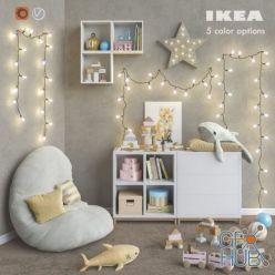 3D model Toys furniture EKET by IKEA